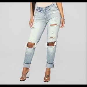 Painter Distressed kancan boyfriend jeans